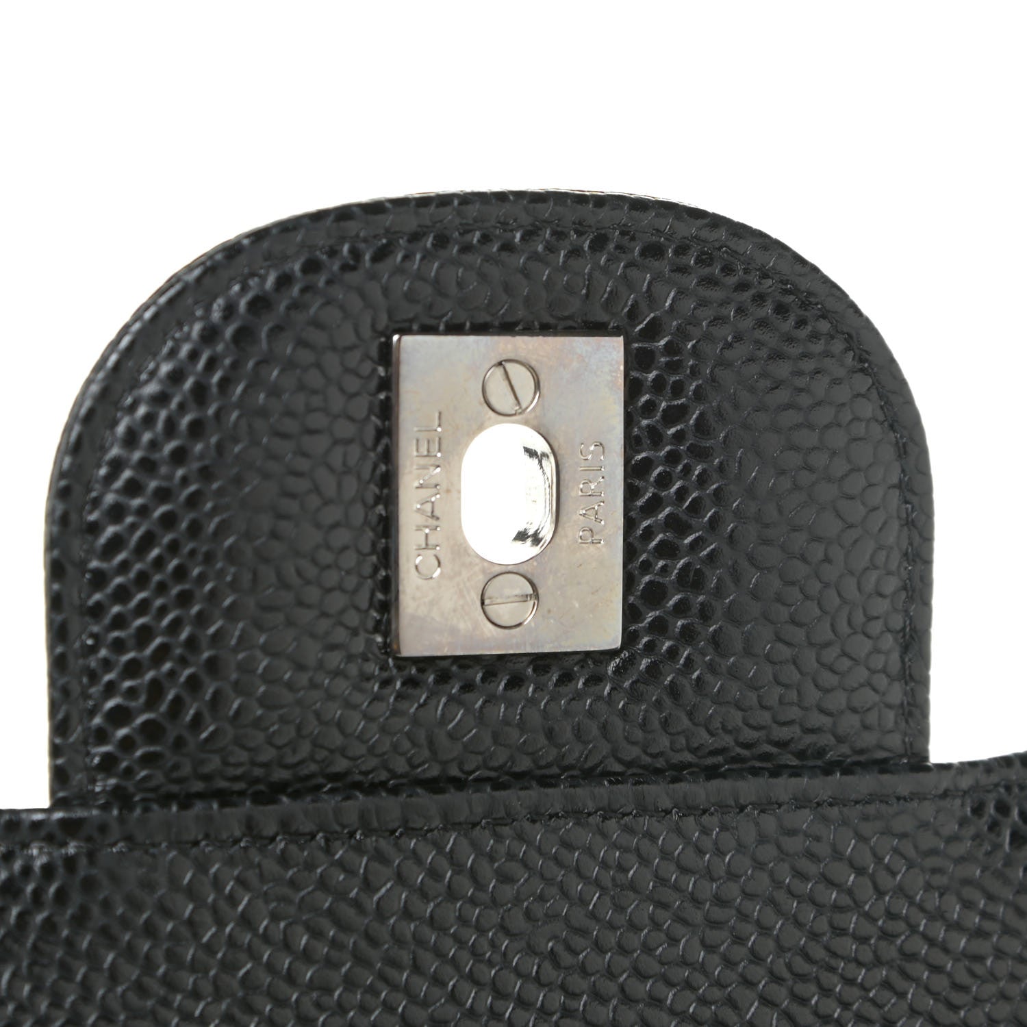Chanel Caviar Quilted Jumbo Double Flap Black 11 of 13