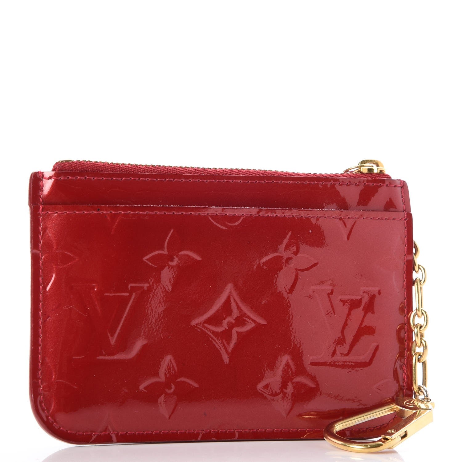 Louis Vuitton Vernis Key Pouch Pomme D'Amour 3 of 7