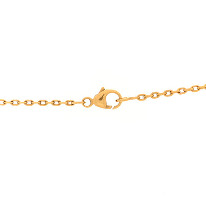 Hermes Swift Small O'Kelly Pendant Necklace White 5 of 6