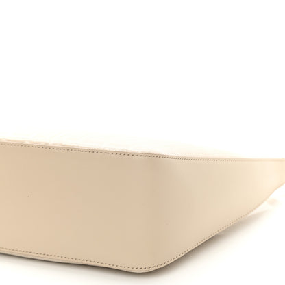 Givenchy Coated Canvas Logo 4G Embossed Small Moon Cut Out Shoulder Bag Natural Beige 10 of 10