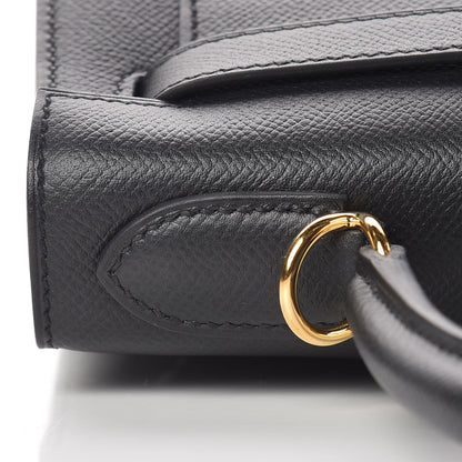 Hermes Epsom Kelly Sellier 28 Black 11 of 37