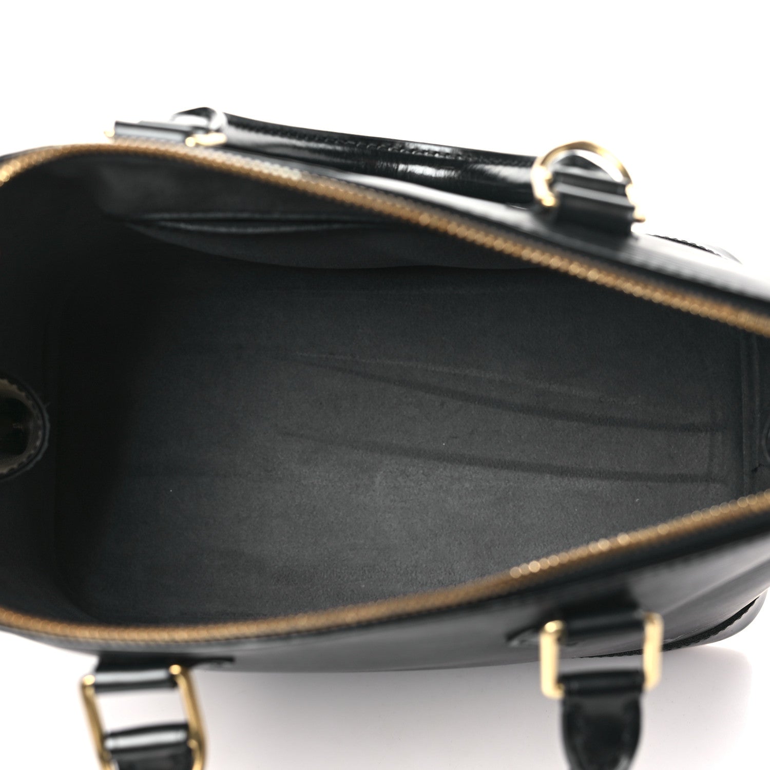 Louis Vuitton Epi Alma PM Black 5 of 11