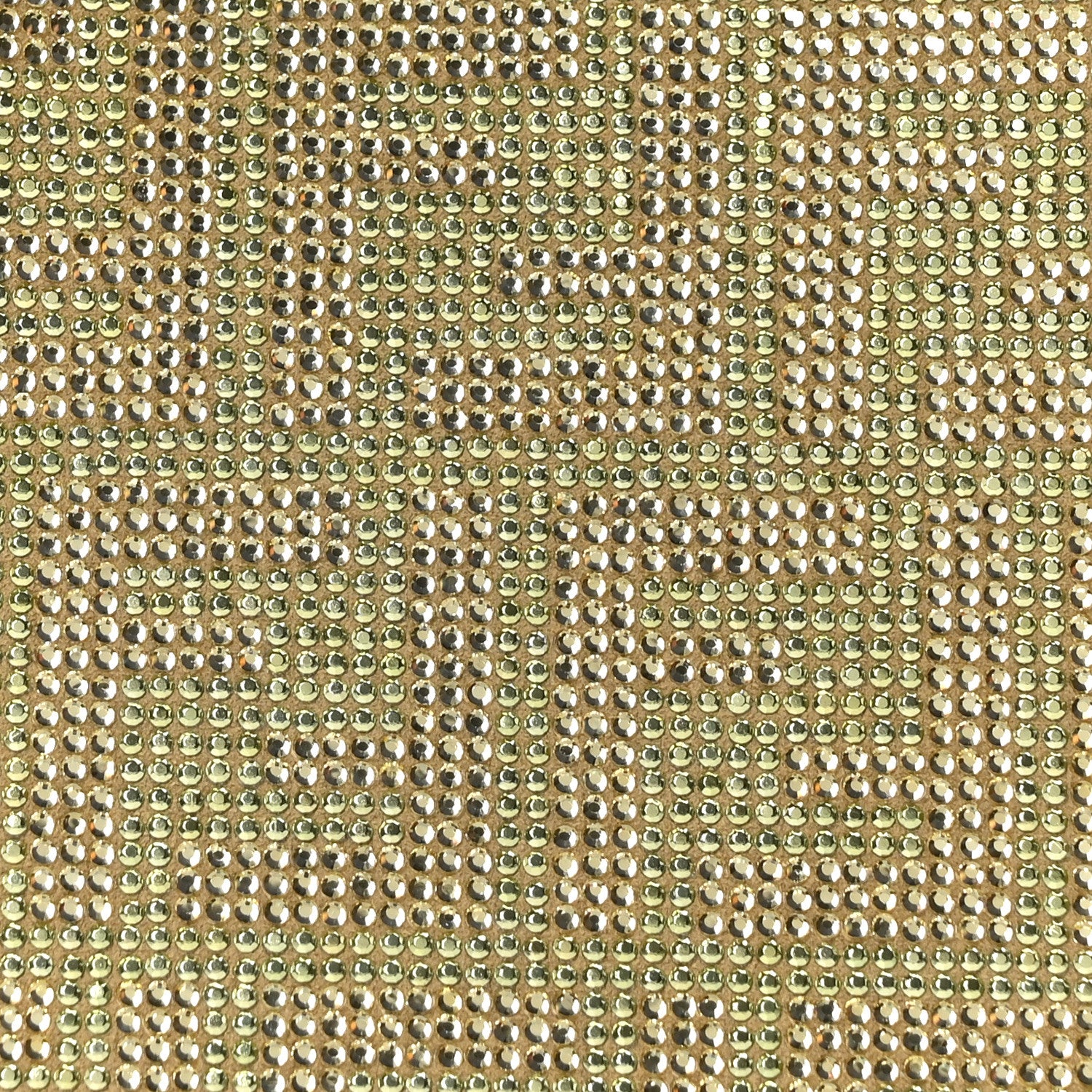 Fendi Crystal Vitello Laminato FF Petite Peekaboo I SEE U Satchel Crystal Platinum Light Gold 6 of 8