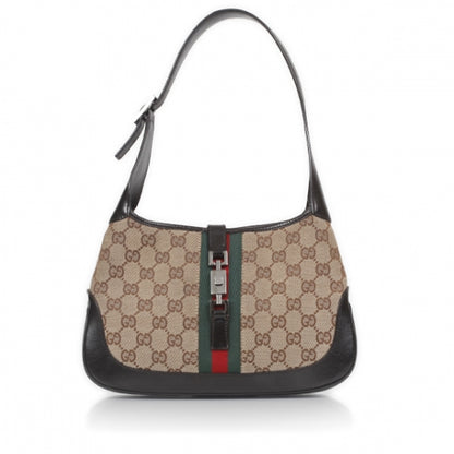 Gucci Monogram Web Jackie O Hobo 1 of 10