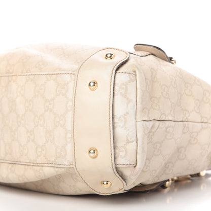 Gucci Guccissima Small Pelham Shoulder Bag Off White 7 of 12