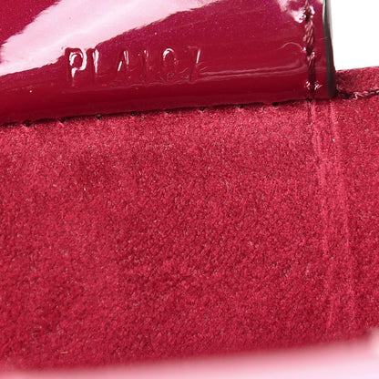 Louis Vuitton Vernis Long Beach PM Magenta 8 of 12