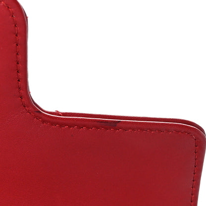 Gucci Calfskin Matelasse Super Mini GG Marmont Shoulder Bag Hibiscus Red 5 of 10