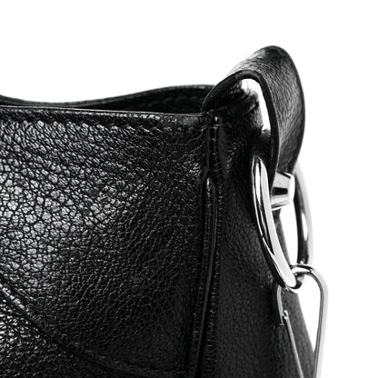 Balenciaga Chevre Silver Metallic Edge Hardware Velo Black 15 of 28