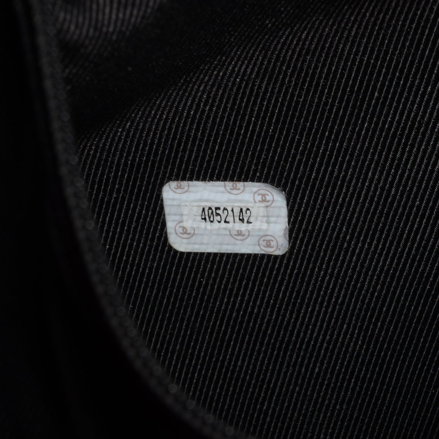 Patent CC Shoulder Bag Black