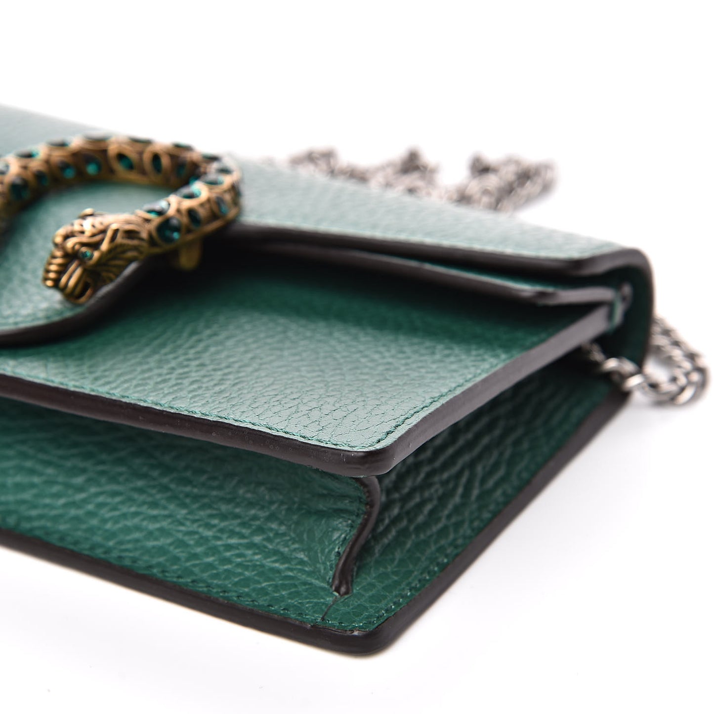 Calfskin Super Mini Dionysus Shoulder Bag Emerald