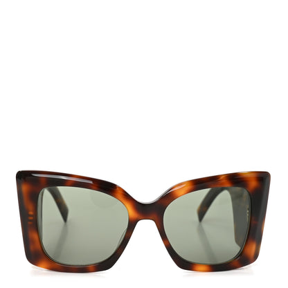 Saint Laurent Acetate Blaze Sunglasses SL M119 Tortoise 2 of 7