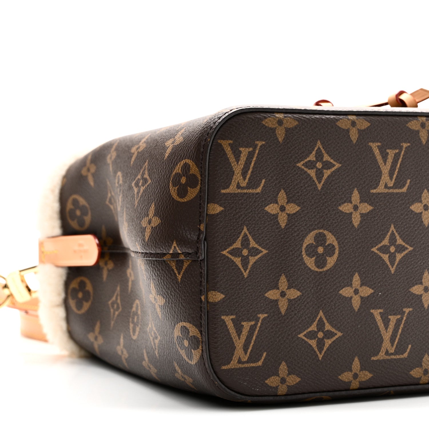 Louis Vuitton Monogram Shearling Cozygram Neonoe BB 9 of 10