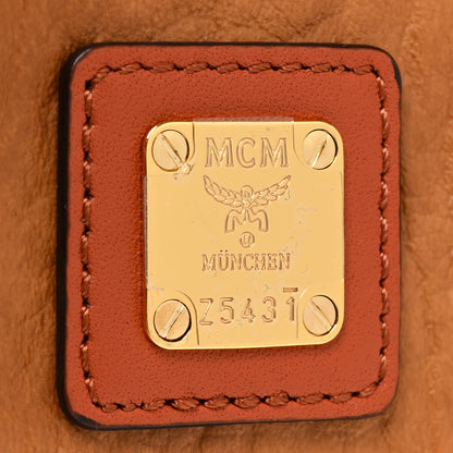 MCM Visetos Heritage Belt Bag Cognac 7 of 10