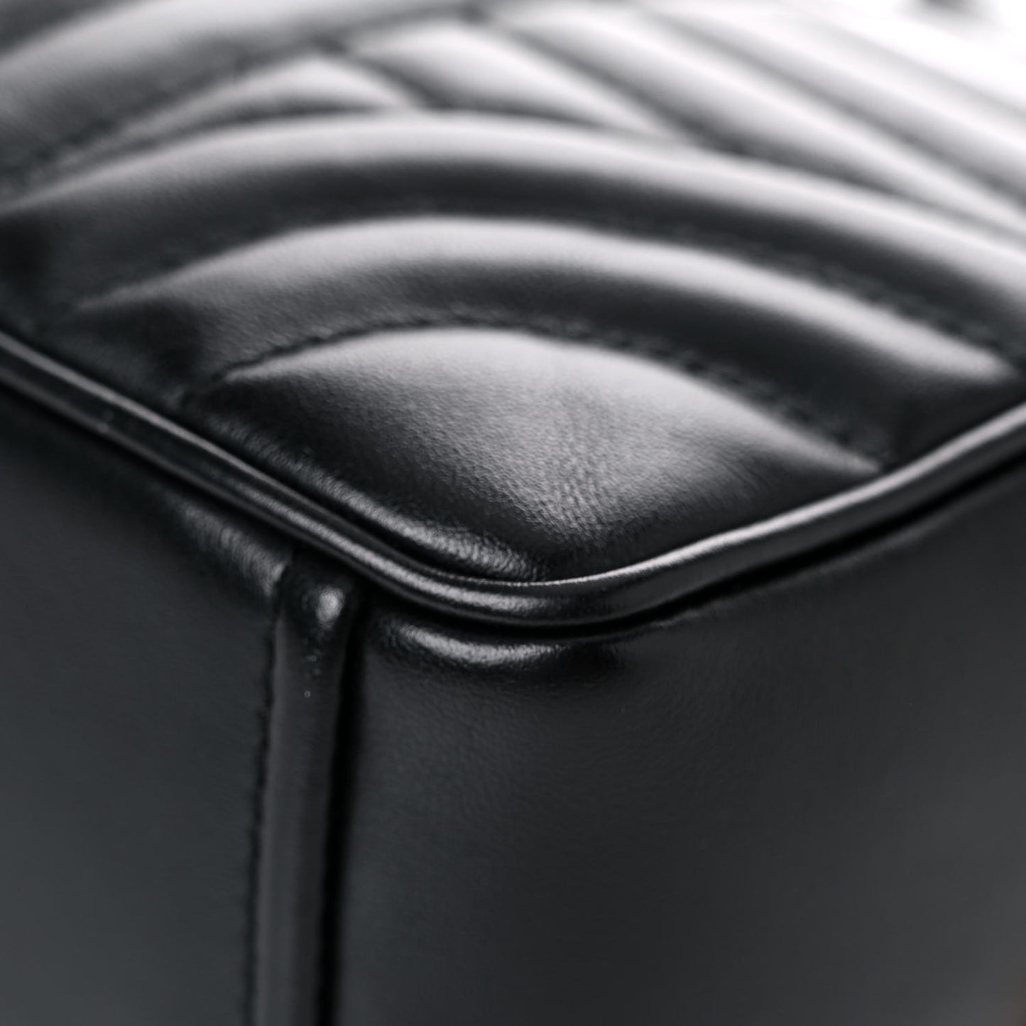 Soft Calfskin Diagramme Crossbody Bag Black
