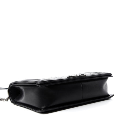 Chanel Calfskin Quilted Large Boy Flap Black 4 of 14