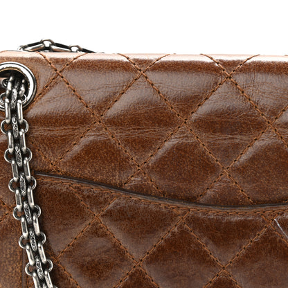 Chanel Aged Calfskin Quilted 2.55 Reissue 225 Flap Brown 13 of 15