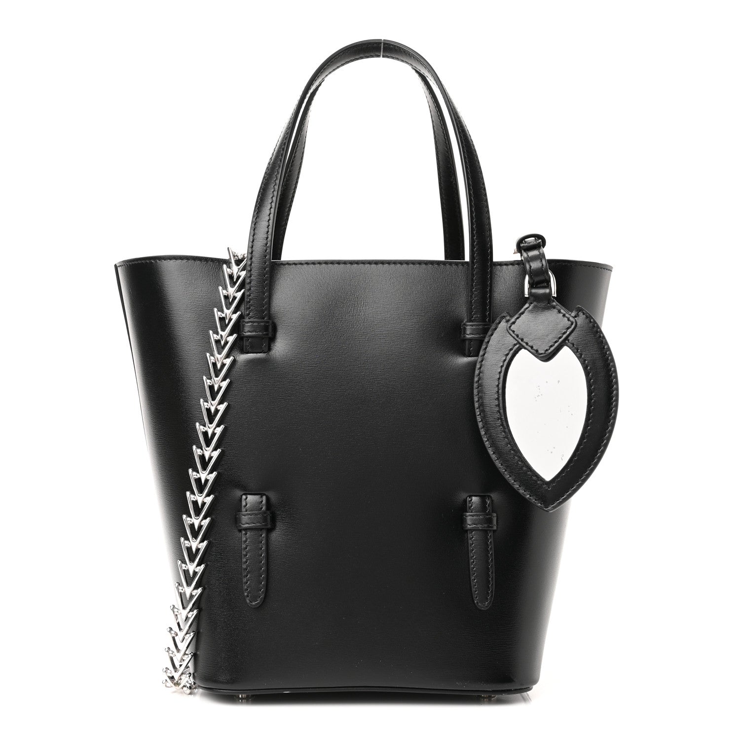 Alaia Calfskin Chain Bag Black 1 of 11