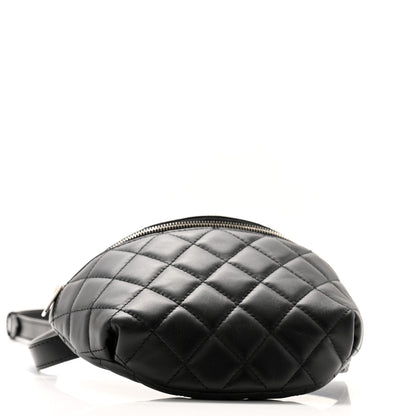 Chanel Calfskin Quilted Waist Belt Bag Black 4 of 10