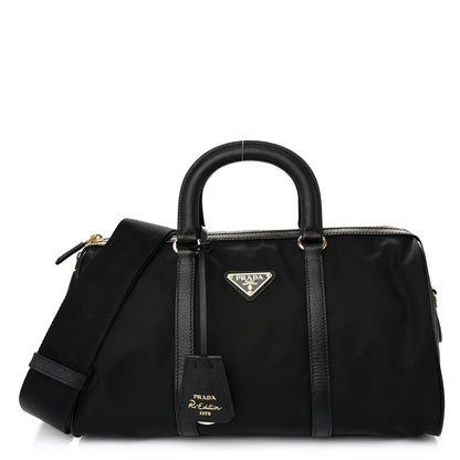 Prada Re-Nylon Saffiano Medium Re-Edition 1978 Top Handle Bag Black 1 of 10