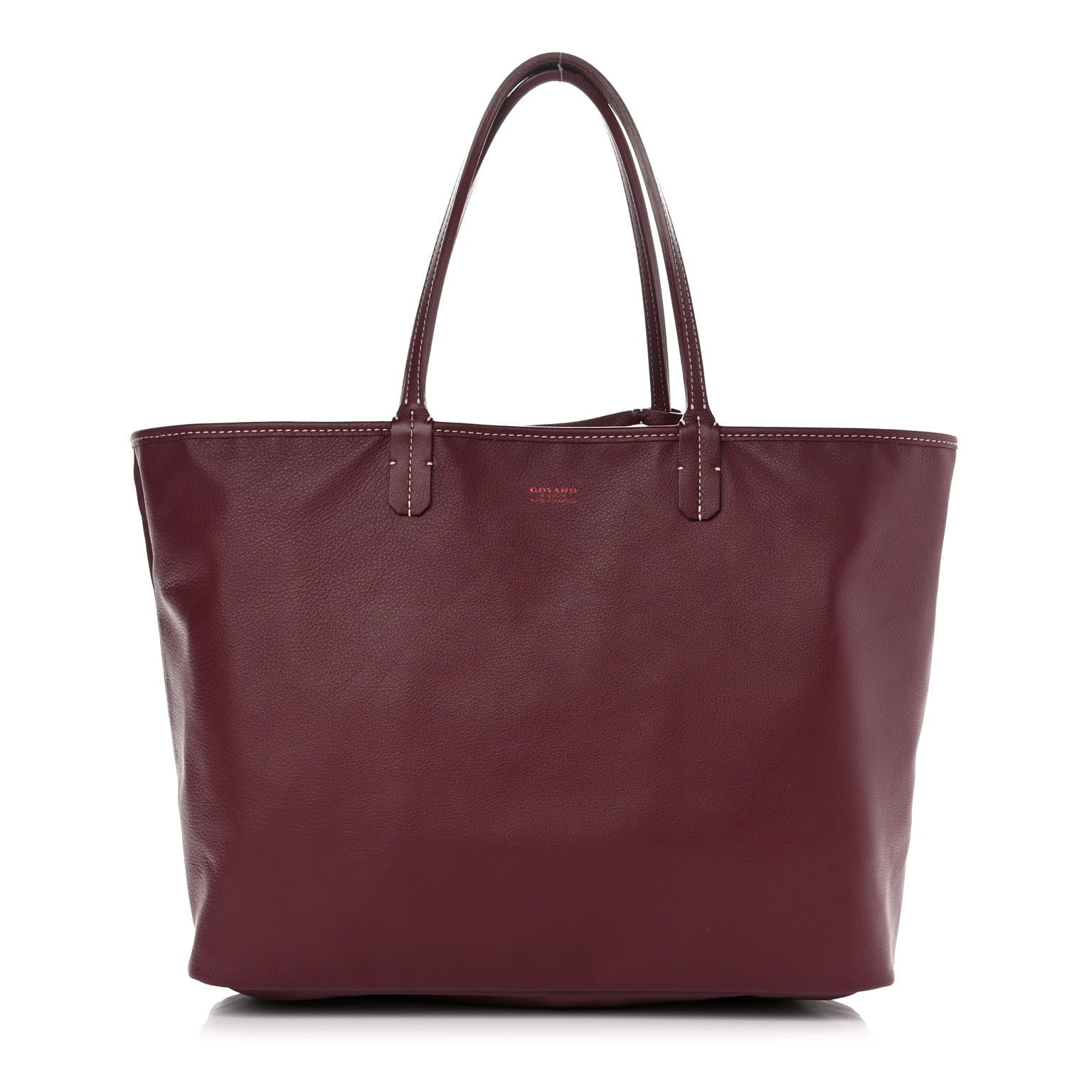 Goyard Goyardine Reversible Anjou PM Burgundy 4 of 15
