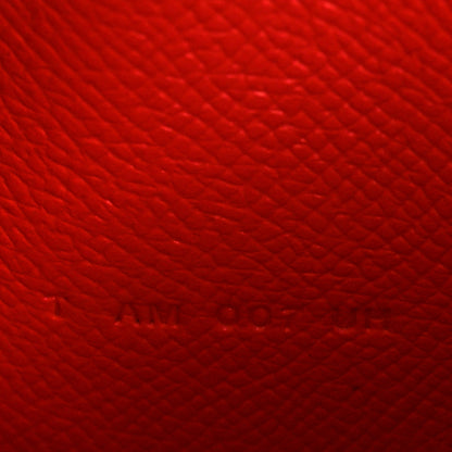 Hermes Epsom Printed Silk Flamingo Party Soie-Cool Wallet Rose Jaipur 9 of 10