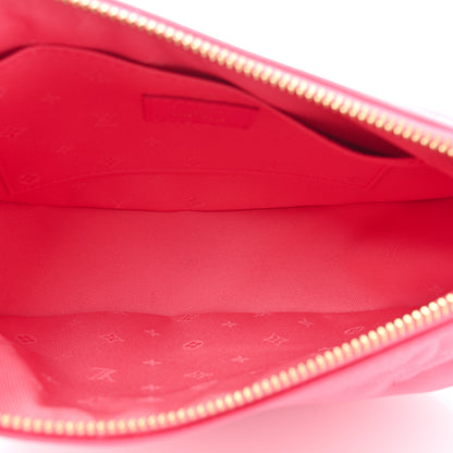 Louis Vuitton Calfskin Bubblegram Over The Moon Dragon Fruit 5 of 9