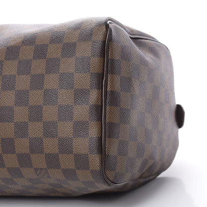 Louis Vuitton Damier Ebene Speedy 30 10 of 14