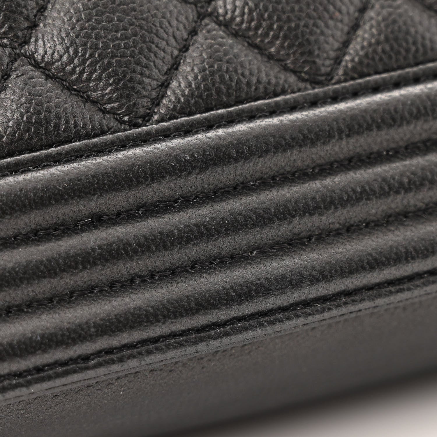 Chanel Caviar Quilted Medium Boy Flap So Black 13 of 13