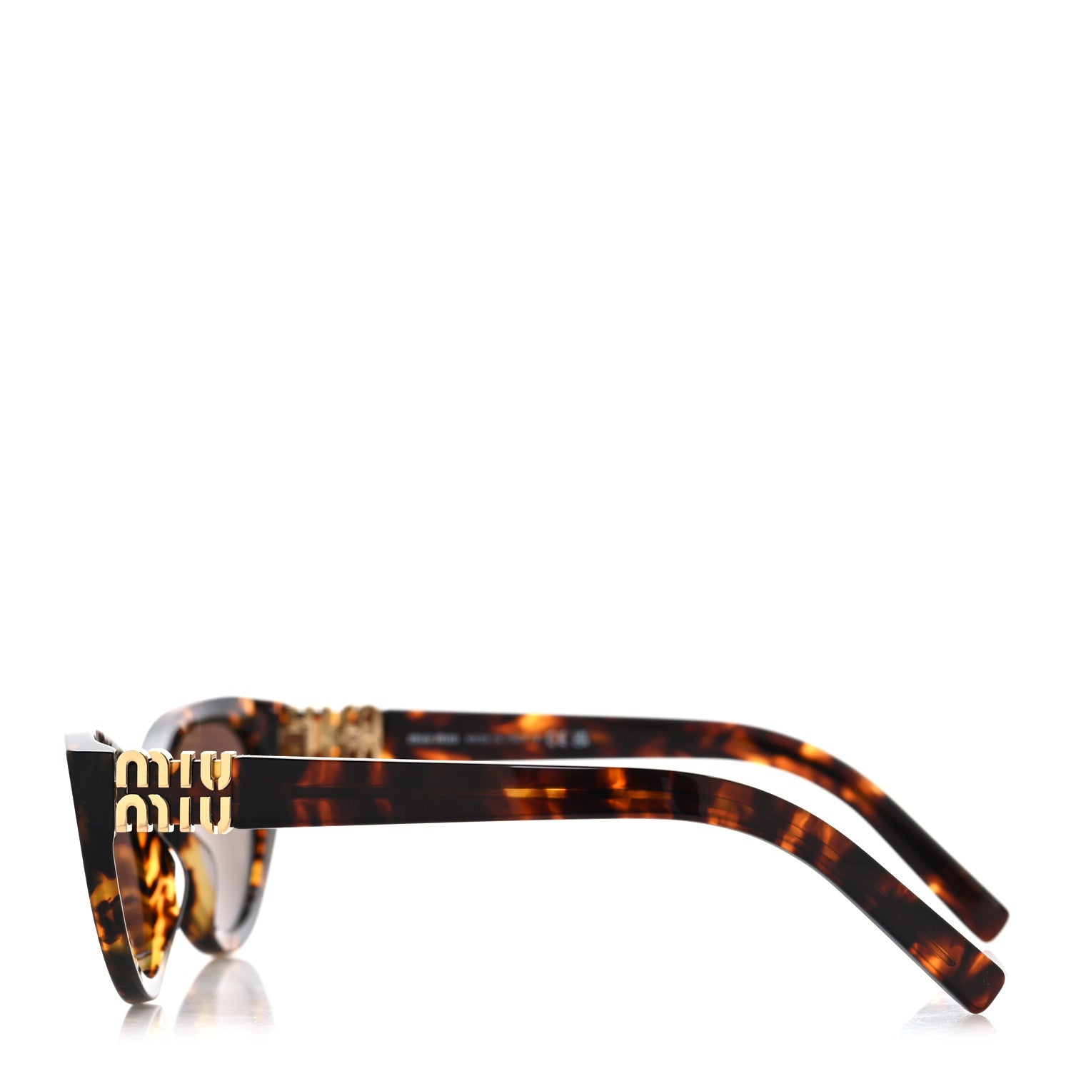Miu Miu Acetate Sunglasses SMU A04 Tortoise 3 of 7