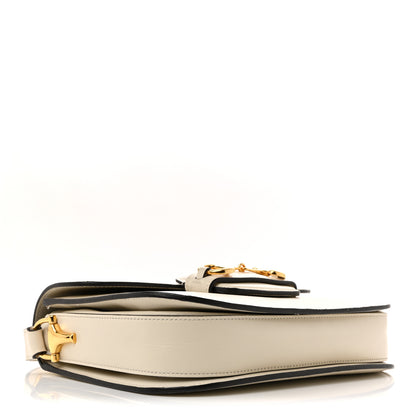 Gucci Azalea Calfskin Horsebit 1955 Shoulder Bag Mystic White 4 of 12