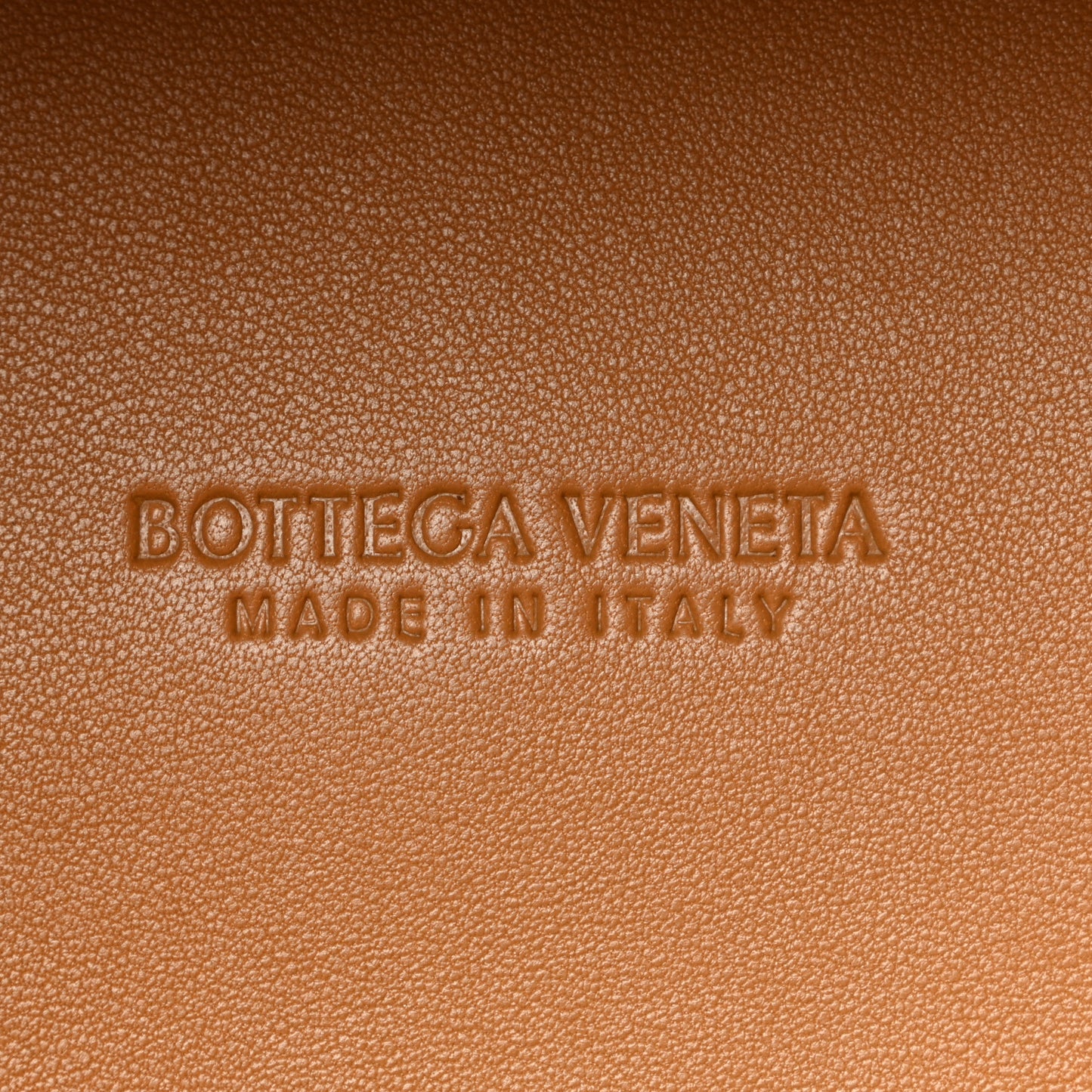 Nappa Intrecciato Mini Cabat Caramel