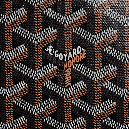Goyard Goyardine Senat Pochette MM Black Gold 8 of 9