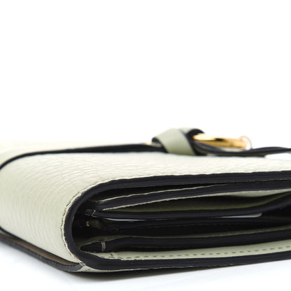 Chloe Calfskin Alphabet Compact Wallet Light Eucalyptus 14 of 16