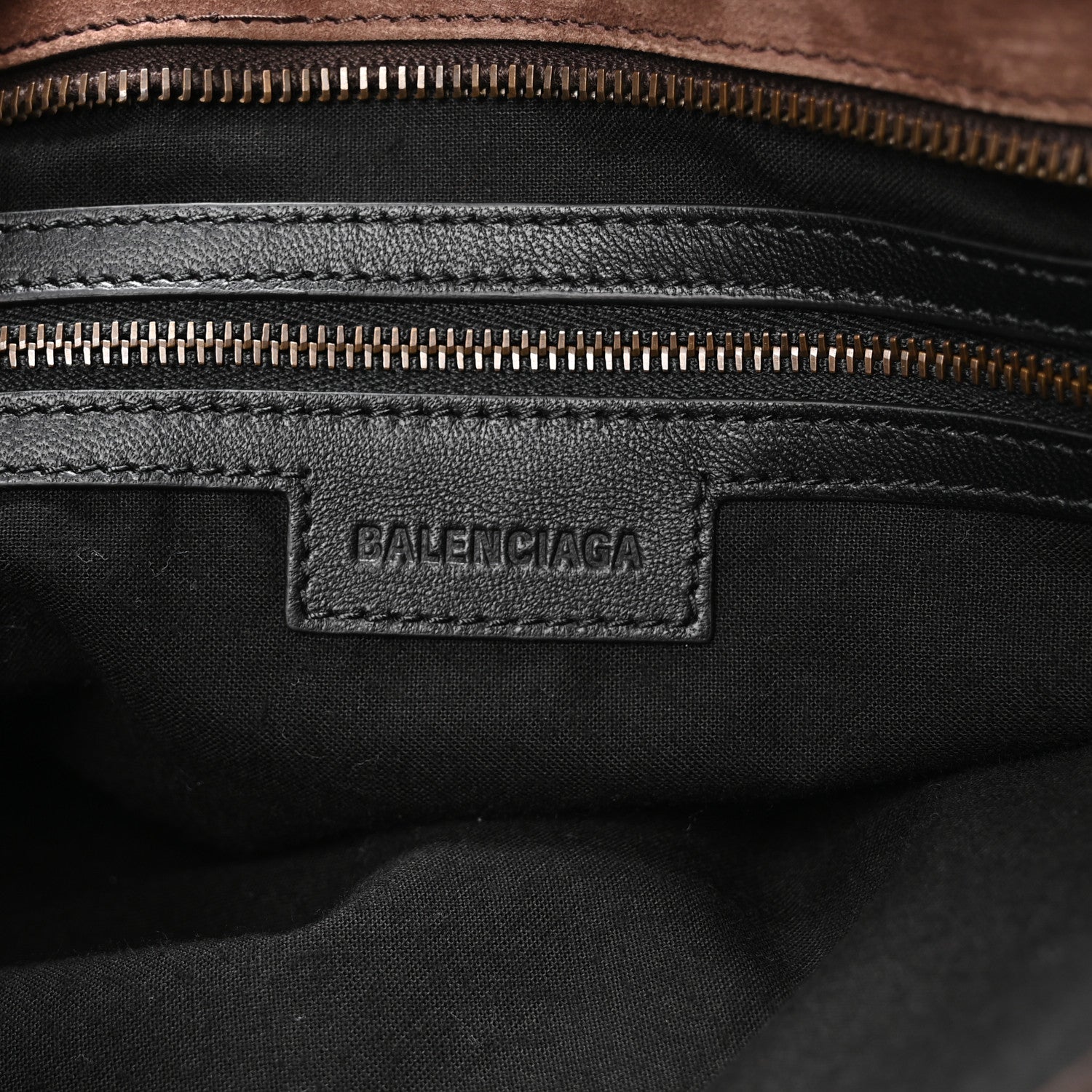 Balenciaga Waxed Suede Calfskin Classic Hardware Medium Le City Light Espresso 6 of 10