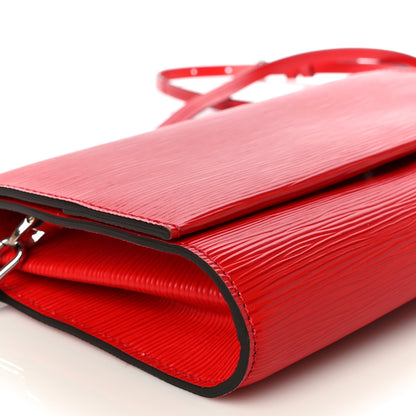 Louis Vuitton Epi Clery Coquelicot 10 of 15