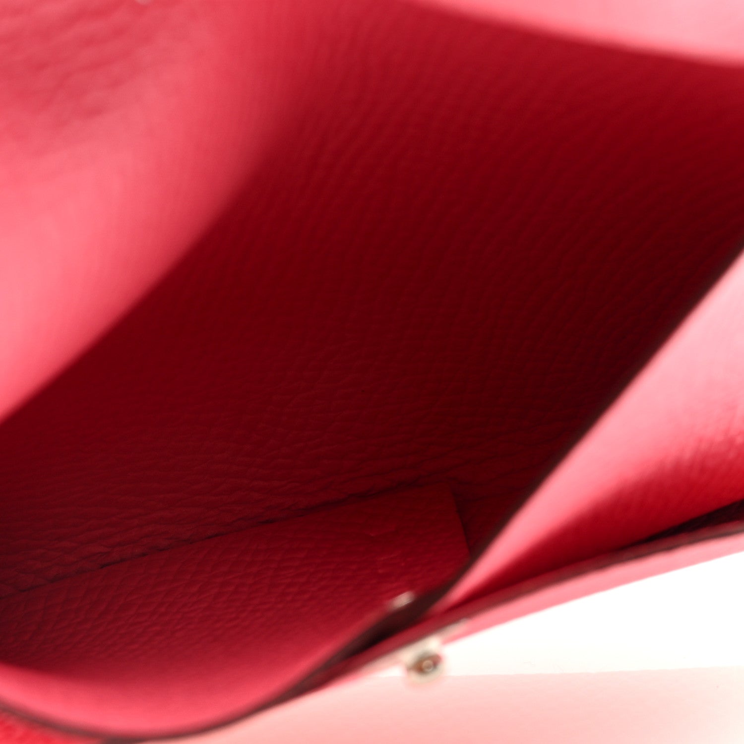 Hermes Epsom Bastia Coin Purse Rose Azalee 5 of 7