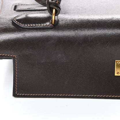 Hermes Box Kelly Sellier 32 Chocolate 17 of 24