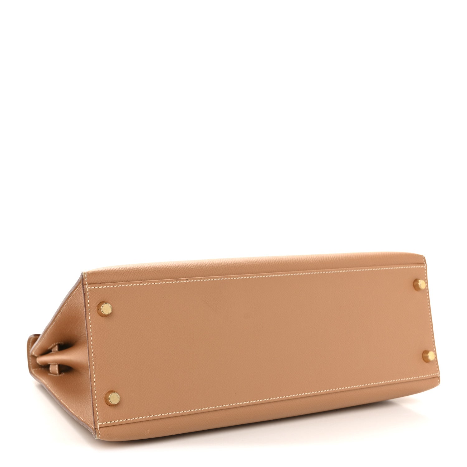 Hermes Courchevel Kelly Sellier 32 Tabac Camel 4 of 14