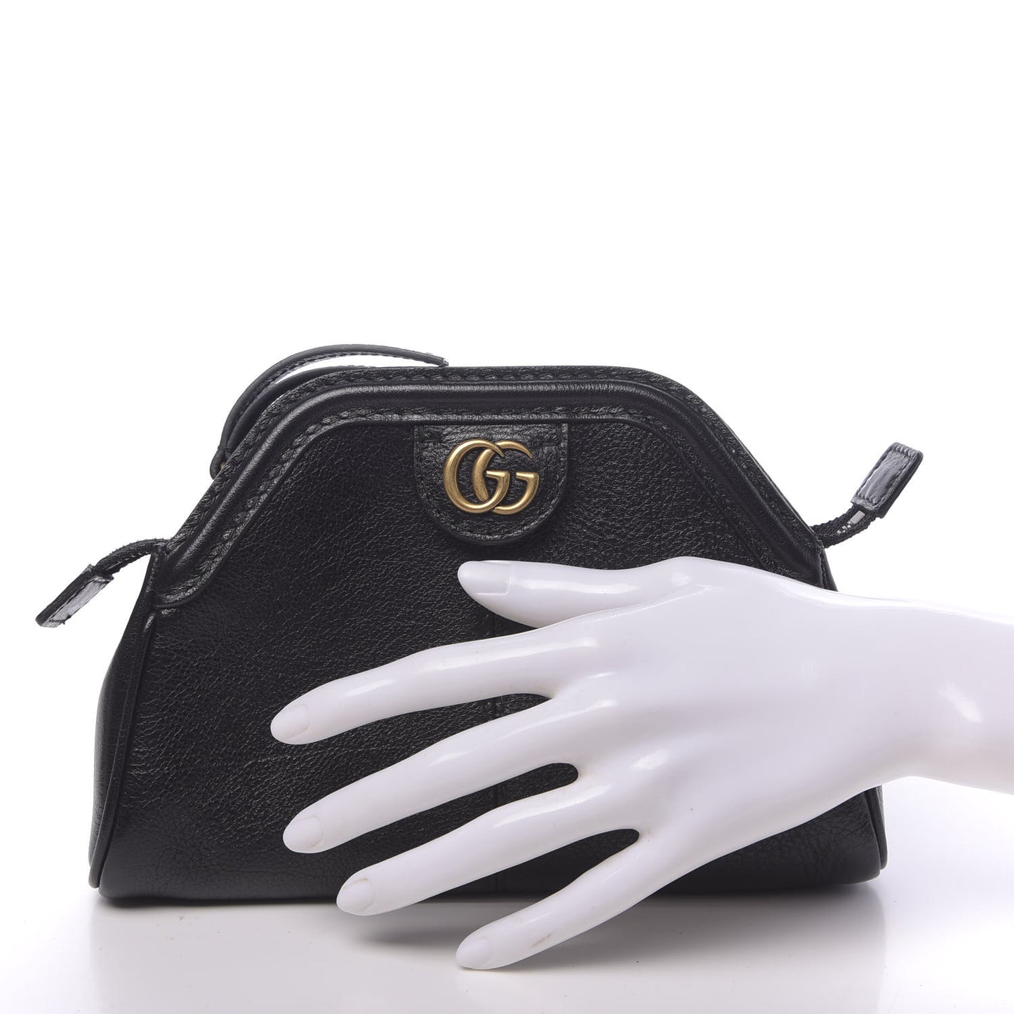 Calfskin Re(Belle) Clutch Black