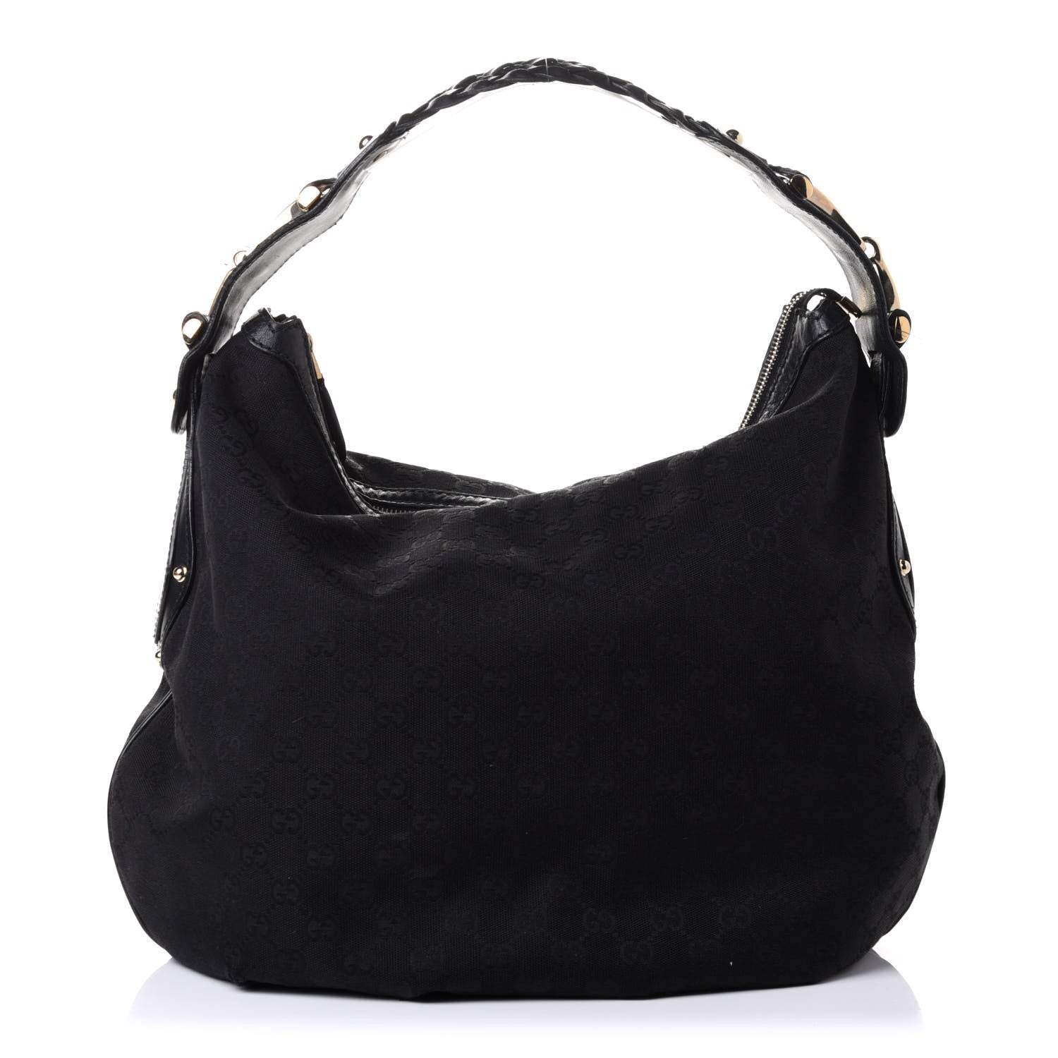 Gucci Monogram Medium Pelham Shoulder Bag Black 1 of 12