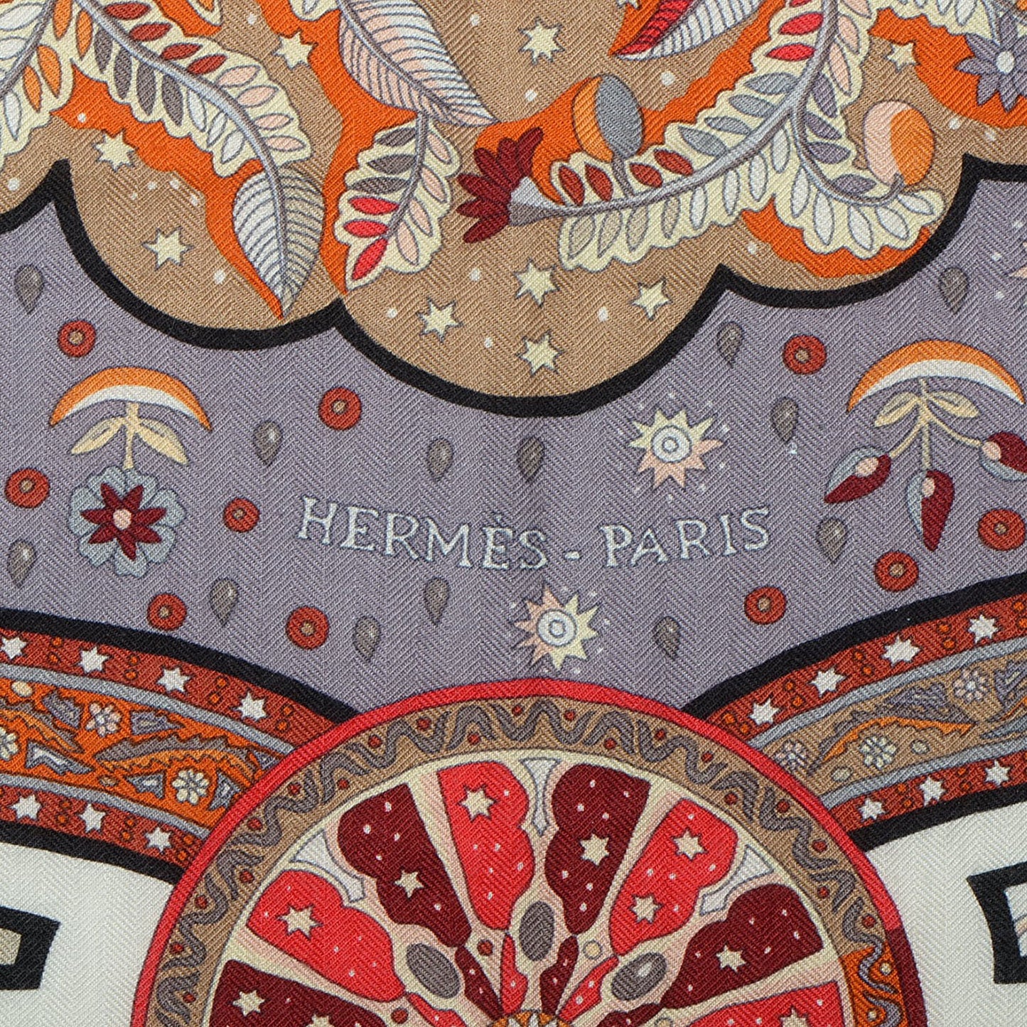 Cashmere Silk Aux Portes Du Palais Shawl 140