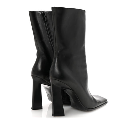 Prada Nappa Ankle Zip Boots 36 Black 5 of 8