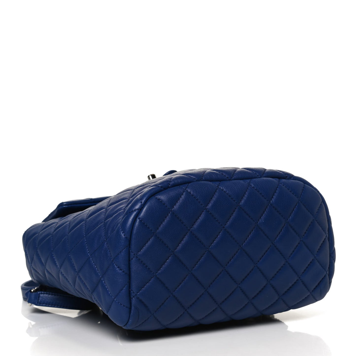 Lambskin Quilted Small Urban Spirit Backpack Blue