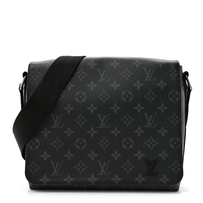 Louis Vuitton Monogram Eclipse District PM Black 1 of 13