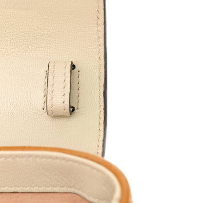 Gucci GG Supreme Monogram Calfskin Mini Padlock Flap Pocket Shoulder Bag Beige Mystic White Sun Oil 11 of 11