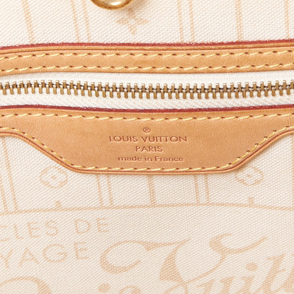 Louis Vuitton Damier Azur Neverfull MM 8 of 9