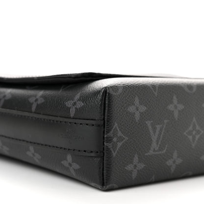 Louis Vuitton Monogram Eclipse District PM Black 8 of 10