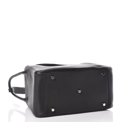 Hermes Taurillon Clemence Lindy 30 Black 4 of 14