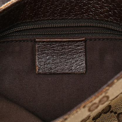 Gucci Monogram Waist Pouch Bag Dark Brown 6 of 16