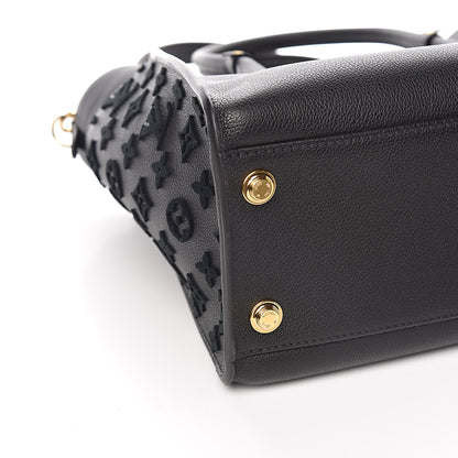 Louis Vuitton Calfskin Monogram Tufting On My Side Black 8 of 10